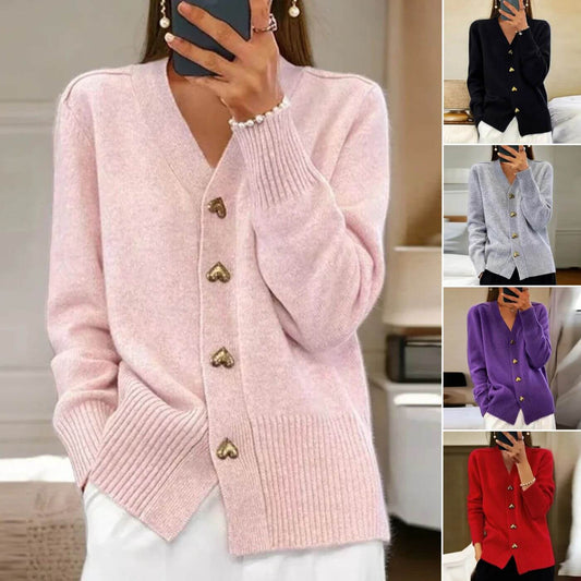 Herzliche Strickjacke Frauen Modisch - IdealeKleiden