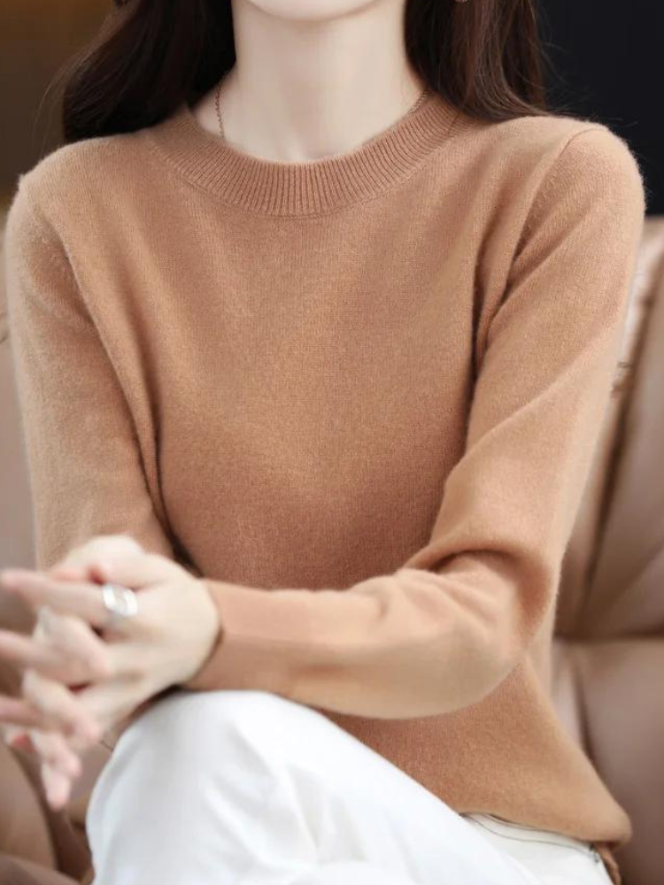 Pulls élégants en laine pour femme classique