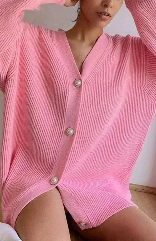 Cardigan confortable décontracté pour femme