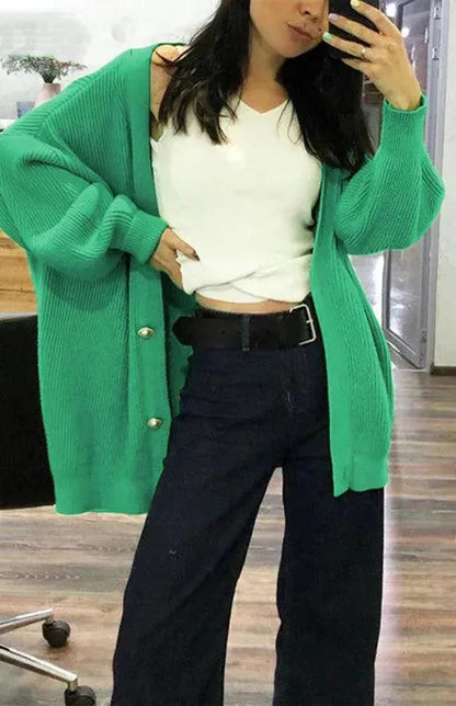 Cardigan confortable décontracté pour femme