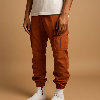 Pantalon homme coupe droite poches fonctionnelles