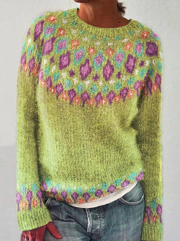 Pull élégant Motifs géométriques