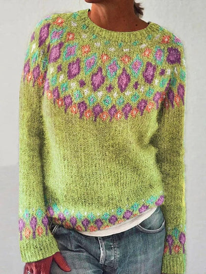 Pull élégant Motifs géométriques