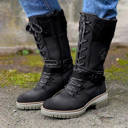 Chaussures d'hiver femme chaudes antidérapantes