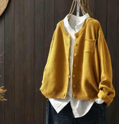 Cardigan élégant pour femme avec boutons