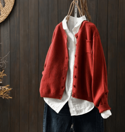 Cardigan élégant pour femme avec boutons