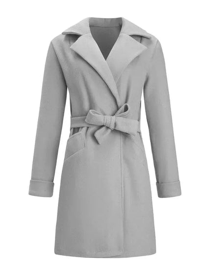 Élégant manteau portefeuille pour femme
