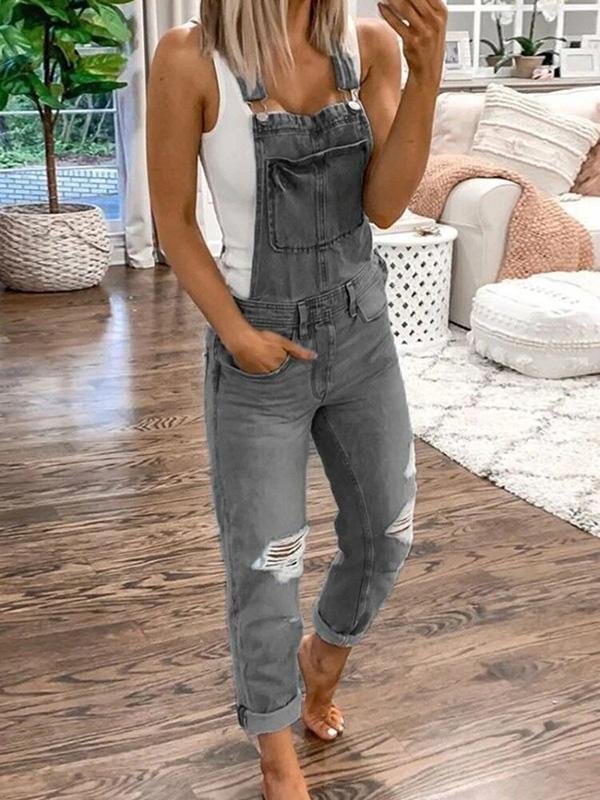 Ripped Jeans Damen Trendy - IdealeKleiden