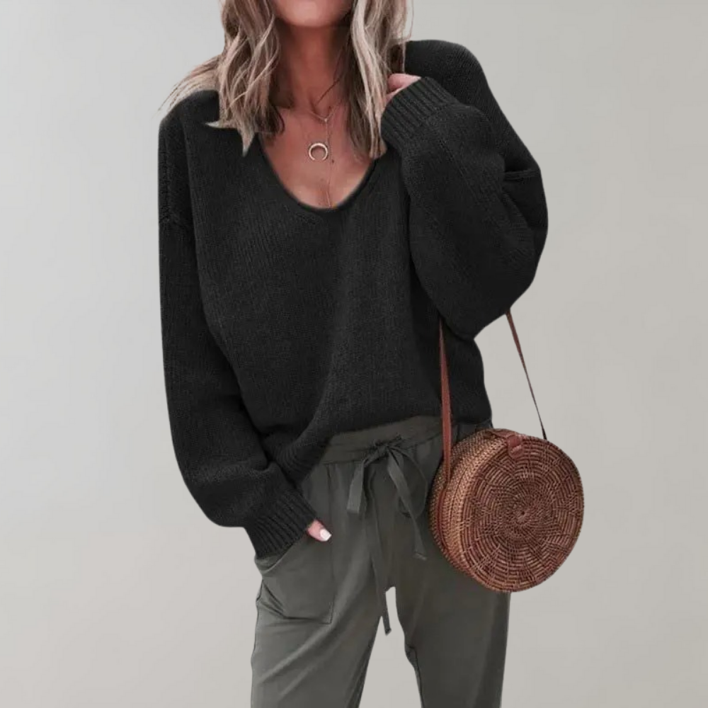Pull en maille confortable femme Relax