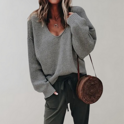 Pull en maille confortable femme Relax