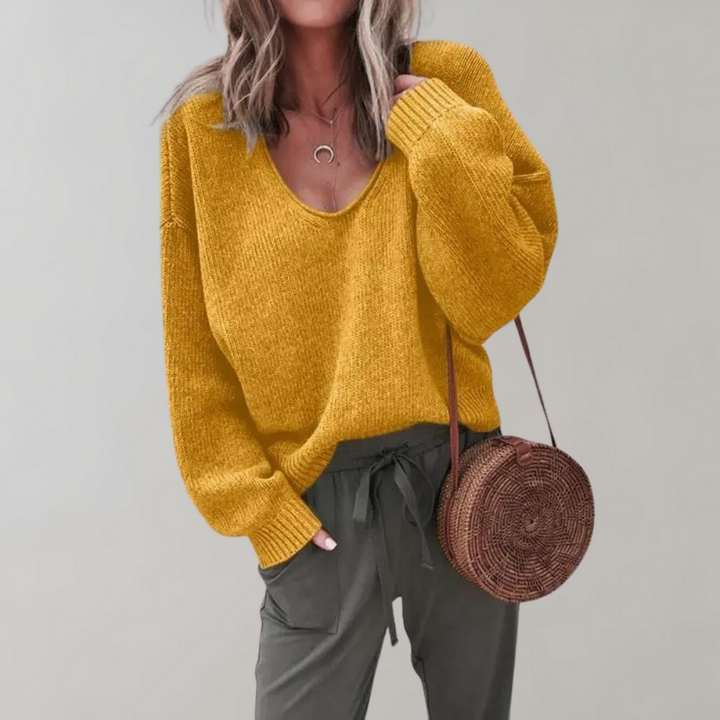 Pull en maille confortable femme Relax