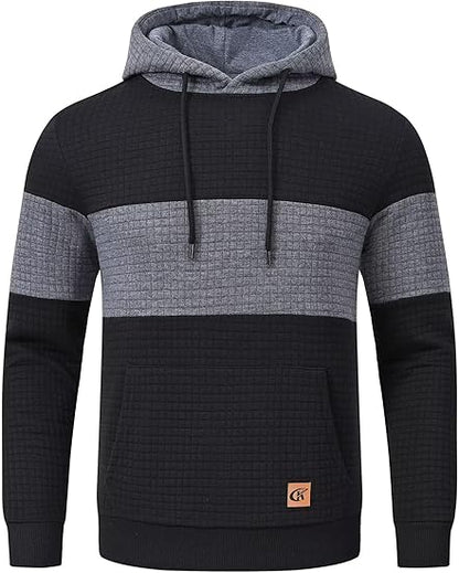 Sweat à capuche confortable pour homme, style décontracté