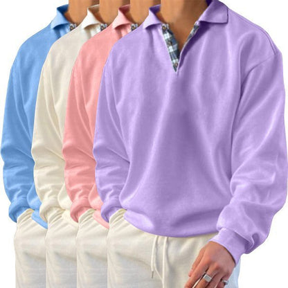 Bequemer Herren Pullover Casual - IdealeKleiden