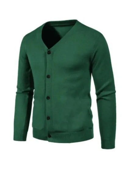 Cardigan élégant pour homme de couleur unie