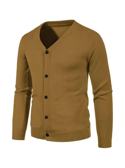 Cardigan élégant pour homme de couleur unie