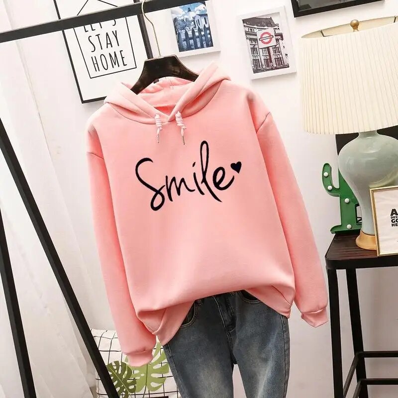 Sweat à capuche confortable pour femme, style tendance