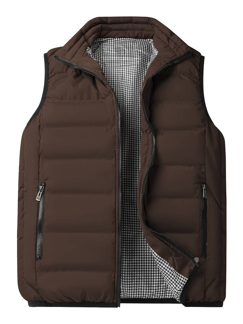 Gilet matelassé homme, chaud et isolant