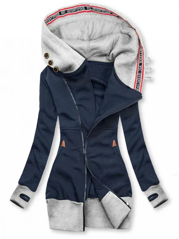 Übergroßes Sweatshirt Warm Langarm - IdealeKleiden