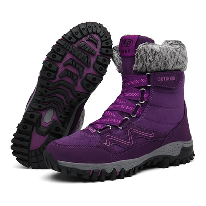 Bottes confortables pour femmes avec soutien de la voûte plantaire
