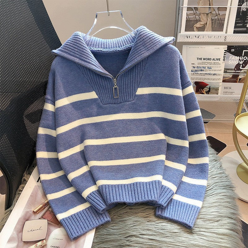 Pull en tricot stylé cachemire chaud hiver