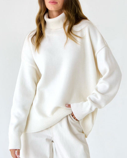 Pulls amples en coton pour femme au design élégant
