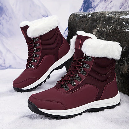 Chaussures de randonnée femme chaudes isolées imperméables