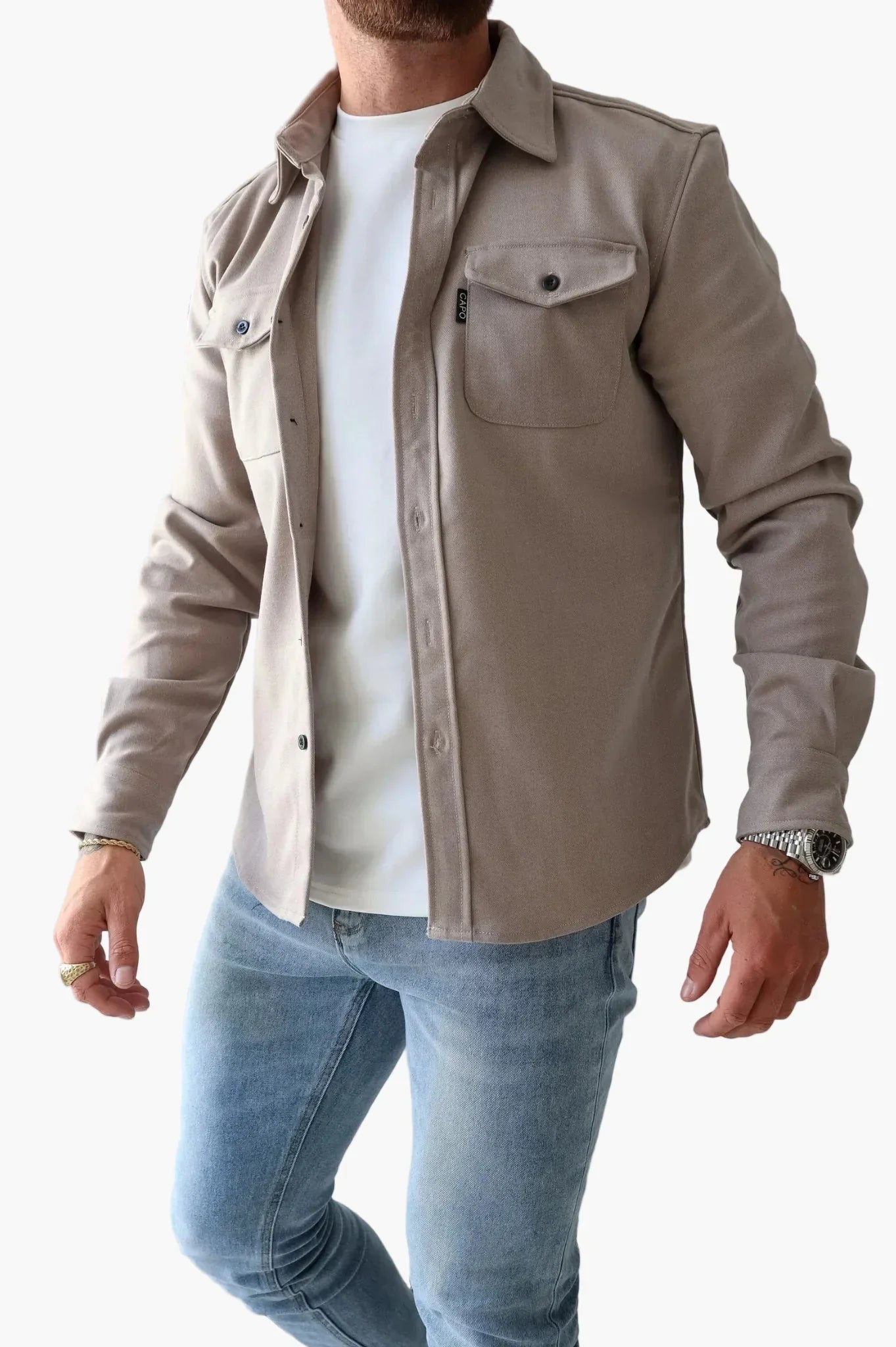 Veste-chemise stylée – Chemise moderne et polyvalente pour le quotidien