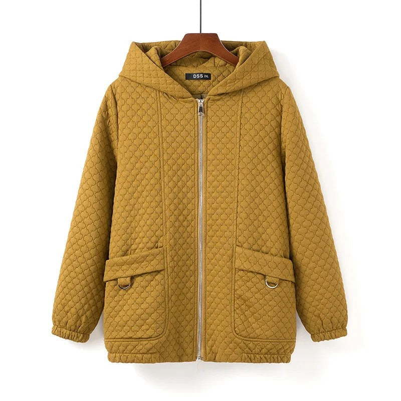 Robe d'hiver chaude | Doudoune matelassée à capuche