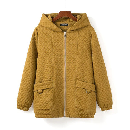 Robe d'hiver chaude | Doudoune matelassée à capuche