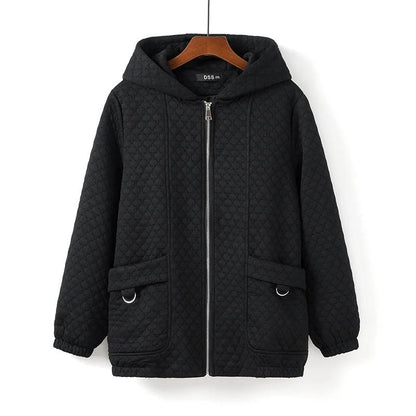 Robe d'hiver chaude | Doudoune matelassée à capuche
