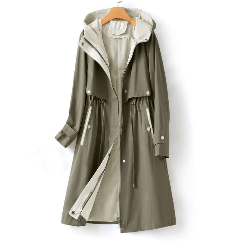 Coupe-vent élégant sur mesure pour femme