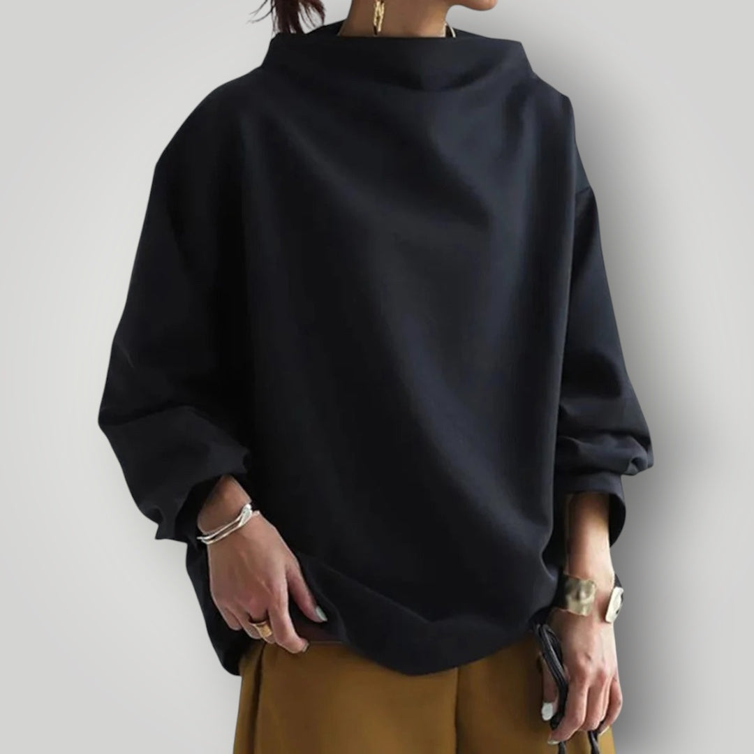 Pull élégant pour femme noir