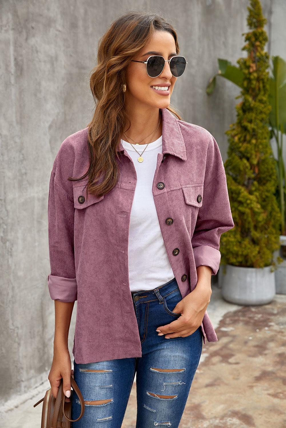 Veste outdoor pratique chemise à manches longues en Cordura