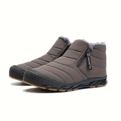 Chaussures d'hiver unisexe chaudes et isolées