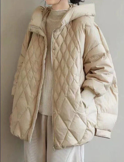 Parka décontracté en duvet de canard pour femme