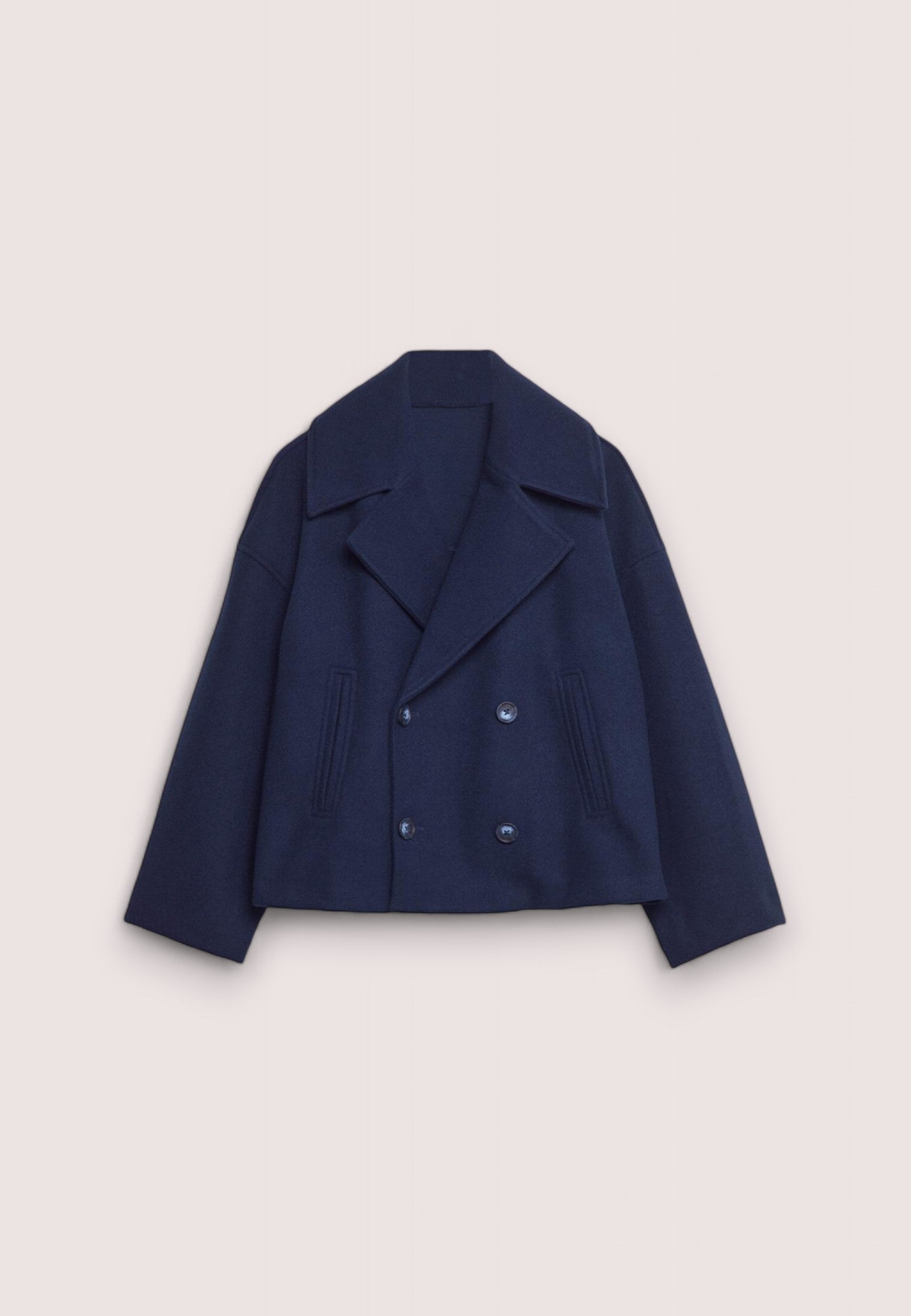 Manteau d'hiver élégant pour femme, coupe courte classique