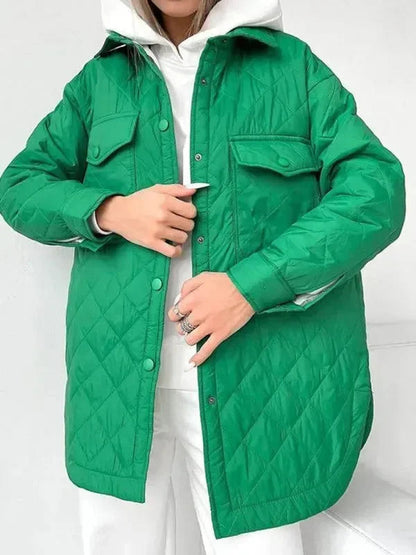 Veste matelassée élégante pour femme Coupe décontractée