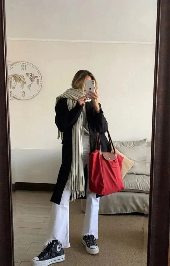 Maya - Damen Schultertasche Stil - IdealeKleiden