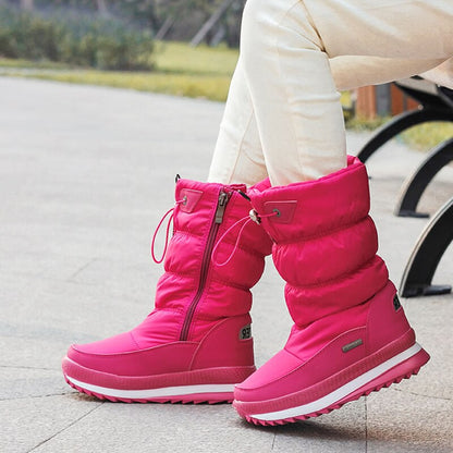 Wasserdichte Damen Stiefel Winter Schnee - IdealeKleiden