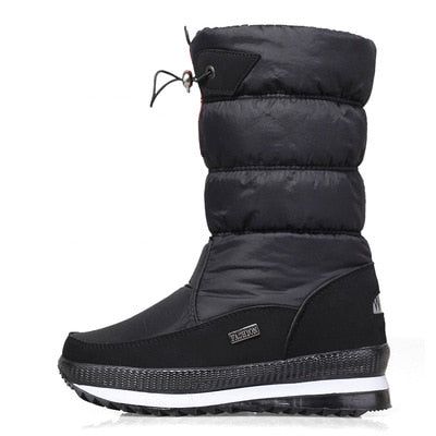 Bottes d'hiver imperméables pour femme