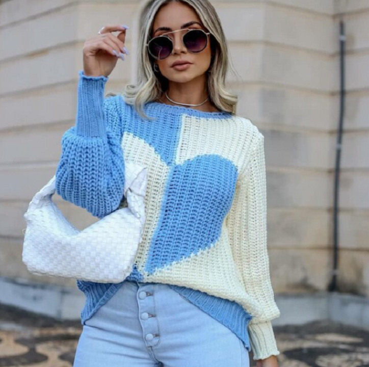 Robe en maille souple | Pull confortable