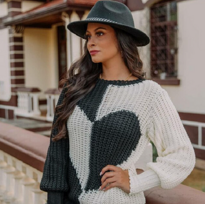 Robe en maille souple | Pull confortable