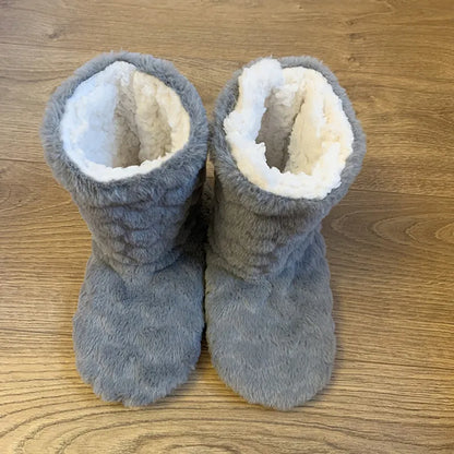 Bottes d'hiver souples Chaussons chauds Confort