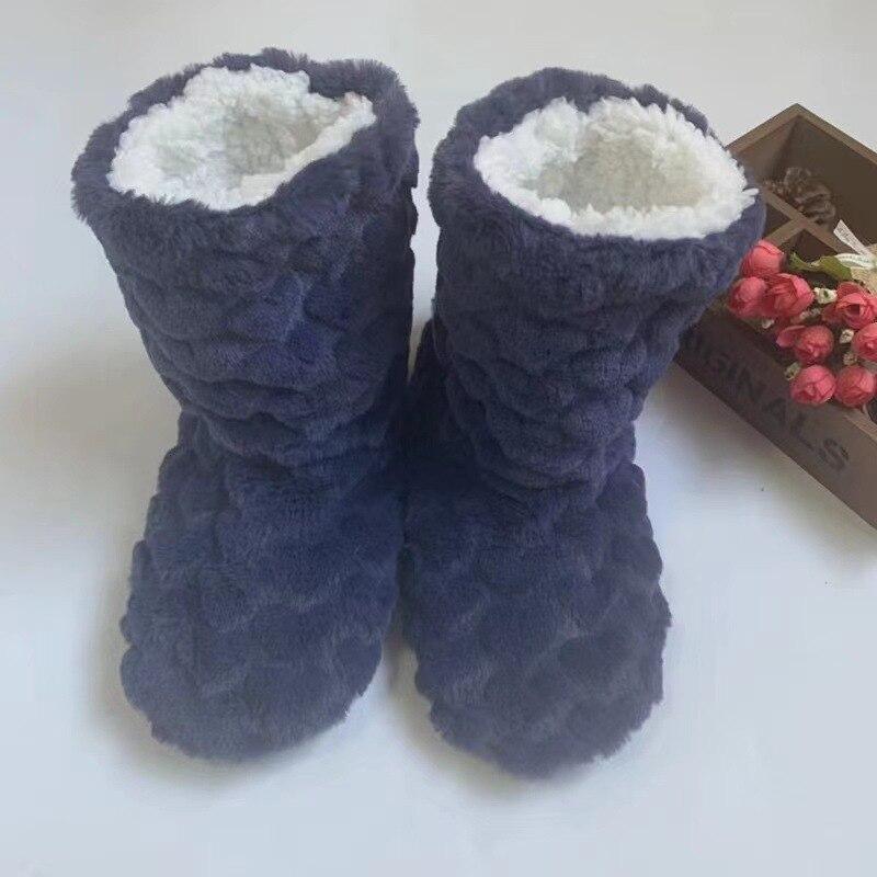 Bottes d'hiver souples Chaussons chauds Confort