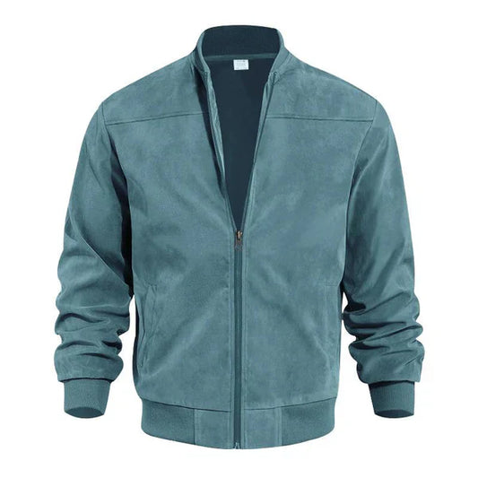 Männer Lederbomberjacke Leicht & Elegant - IdealeKleiden