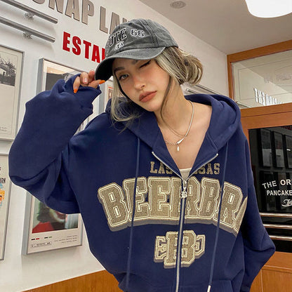 Sweat à capuche oversize pour femme, tendance et décontracté