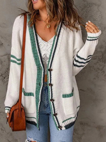 Cardigan femme tricoté tendance