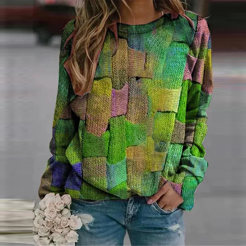 Pull coloré pour femme