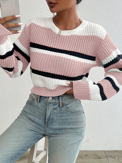 Weicher Strickpullover Bequem Stilvoll - IdealeKleiden
