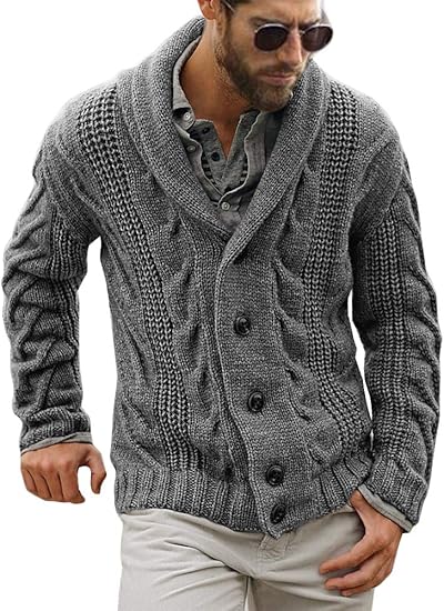 Cardigan confortable pour homme - Modèle moderne